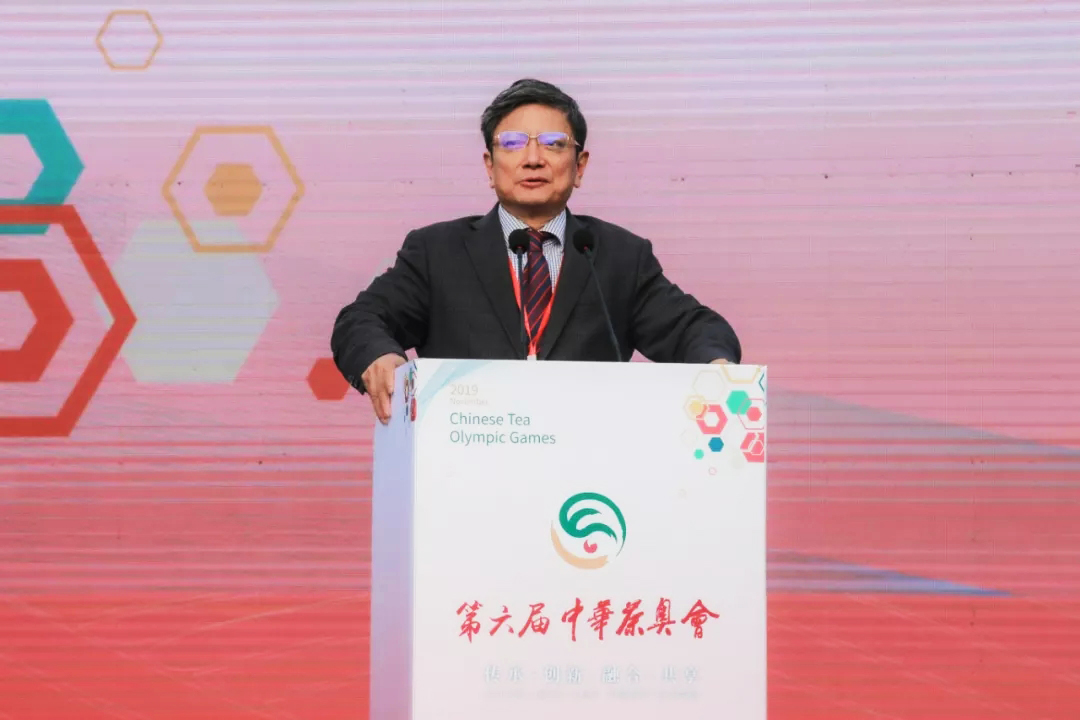 中華茶奧會組委會副主席、浙大副書記鄭強出席中華茶奧會