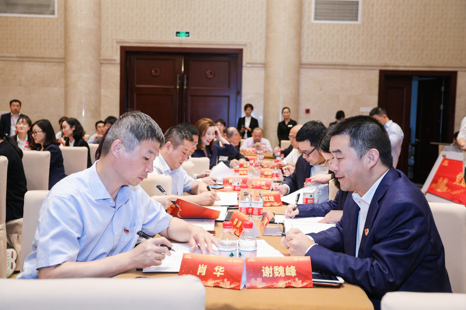 交投地產—浙商證券黨建結對簽約現場